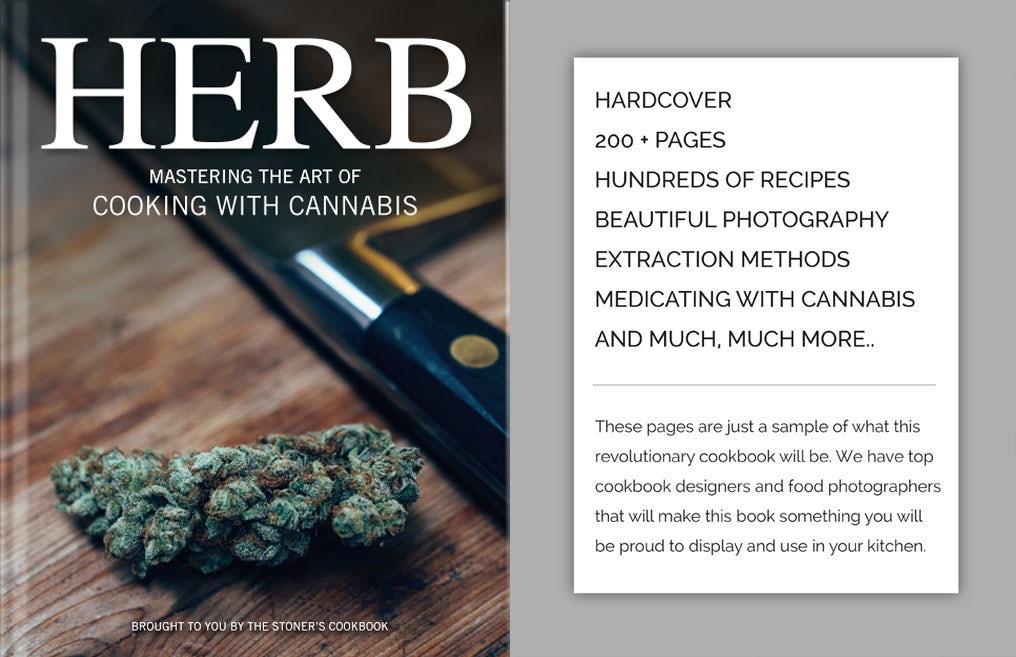 HERB book pg 1 HERB: Mastering the Art of Cooking with Cannabis