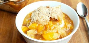 Cannabis Peach Cobbler