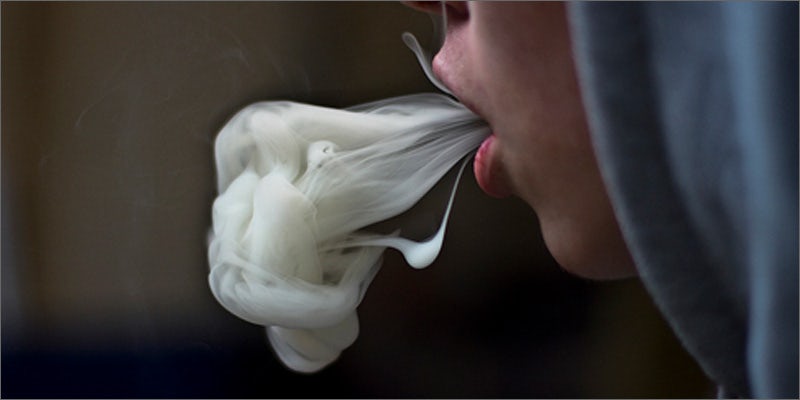 cough exhale How To Cough Less When Smoking Weed