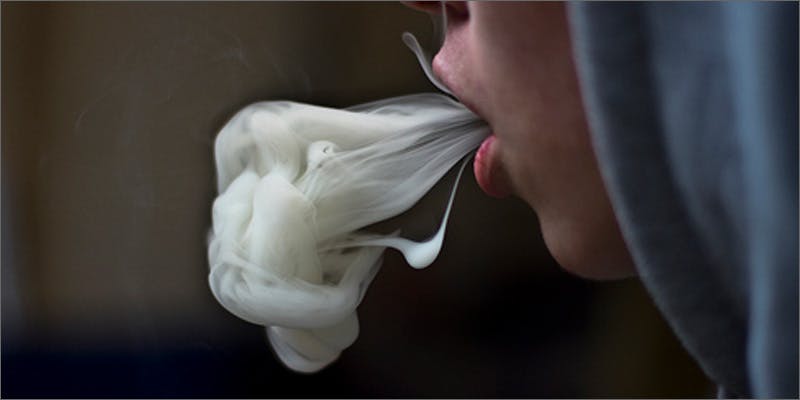 cough exhale How To Cough Less When Smoking Weed