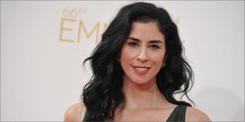 Was Sarah Silverman high at the emmys