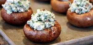 Ricotta Stuffed Mushrooms