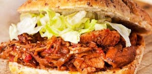 Pulled Pot-Pork Sandwich