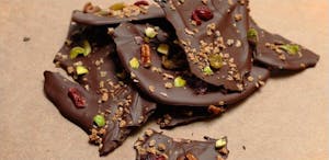 CannaChocolate Pecan Bark