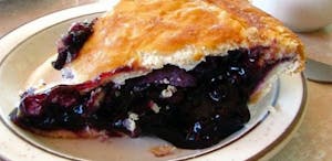 Blueberry Cannabis Pie