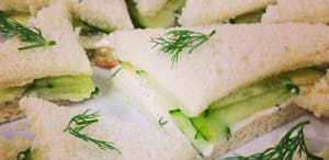 Cucumber Dill-Weed Sandwiches