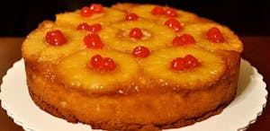 Pineapple Upside Down Canna-Cake