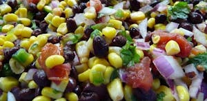 Southwest Cannabis Corn Salad