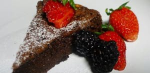 Flourless Cannabis Chocolate Cake