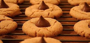 Peanut Butter Canna-Kiss Cookies