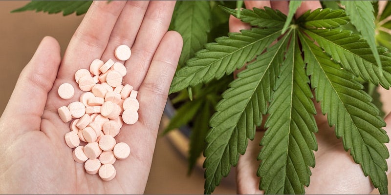 pills and leaf Baby Boomers no longer think weed is dangerous says study
