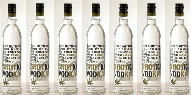 shotka bottle Its Cannabis Vodka, But Theres A Twist!