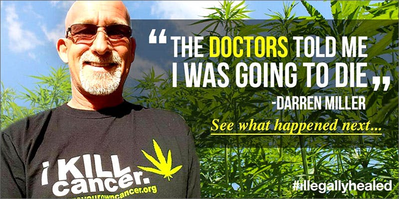 Man Claims Cannabis Oil Cured His ‘Incurable’ Cancer