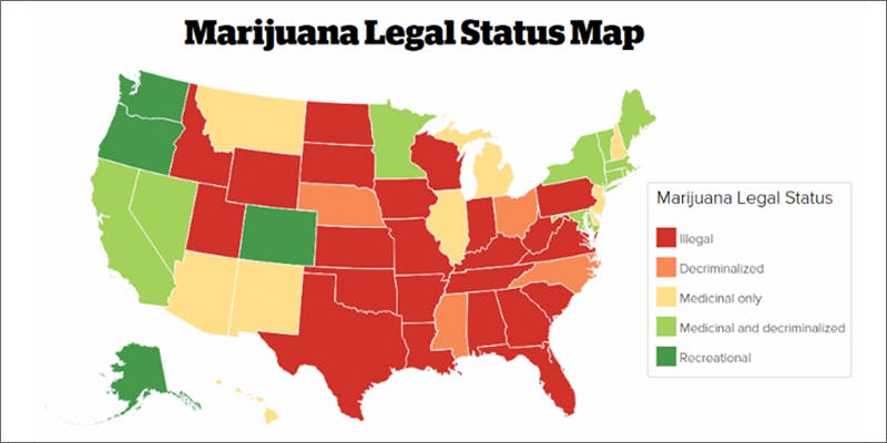 marijuana legal states 10 States With The Best Medical Cannabis Access
