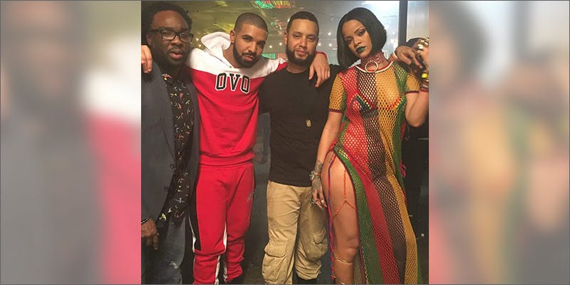 group Did RhiRhi & Drake Just Light Up In Public?