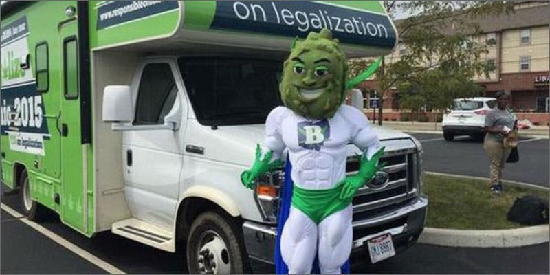 battlefield legalization mascot So Exactly Which States Are Most Important Marijuana Battlegrounds For The Elections?