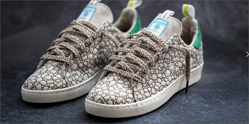 at1 Adidas Launch Hemp Happy 420 Skateboarding Kicks (And You Can Hide Your Stash In Them)