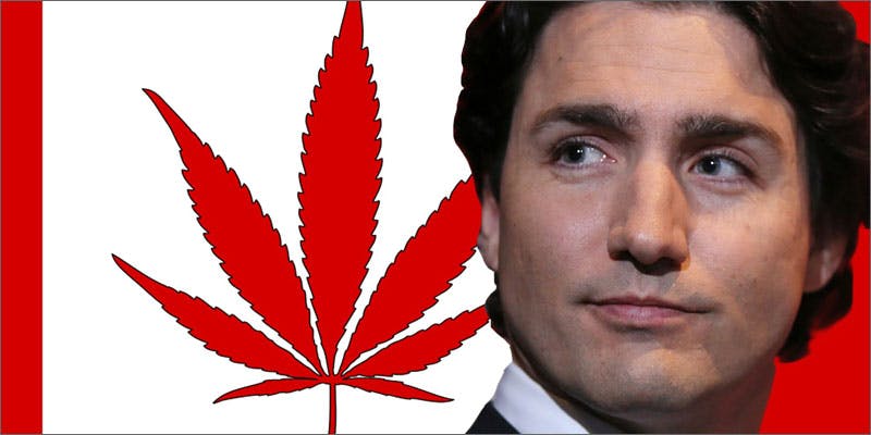 canada legalize trudeau Justin Trudeau Just Announced Canadas Legalization Plan