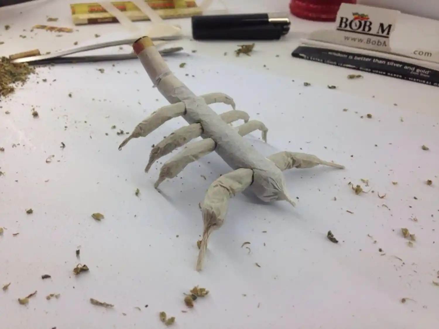 How To Roll An Airplane Joint | Herb