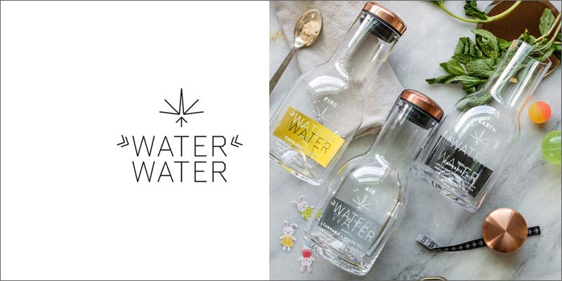 high design cannabis brand waterwater 9 Modern Marijuana Brands Mastering The Art Of High Design