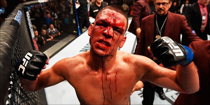 How Long Nate Diaz 1 This Is How Long Nate Diaz Could Be Banned For Vaping
