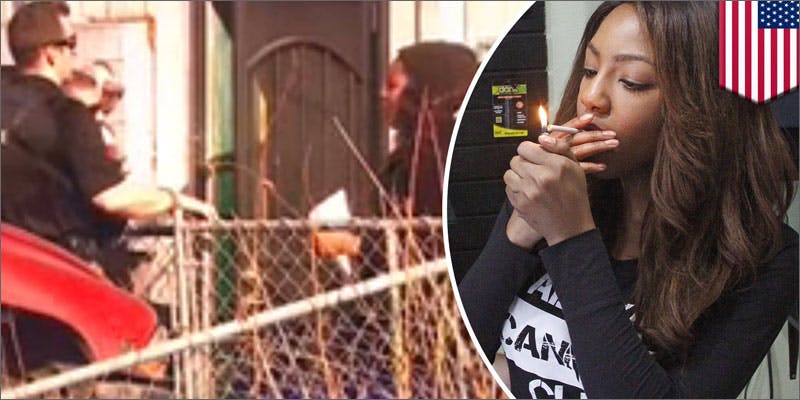 2 charlo greene denied into canada smoking Charlo Greene Detained, Rejected At Canadian Border... Again