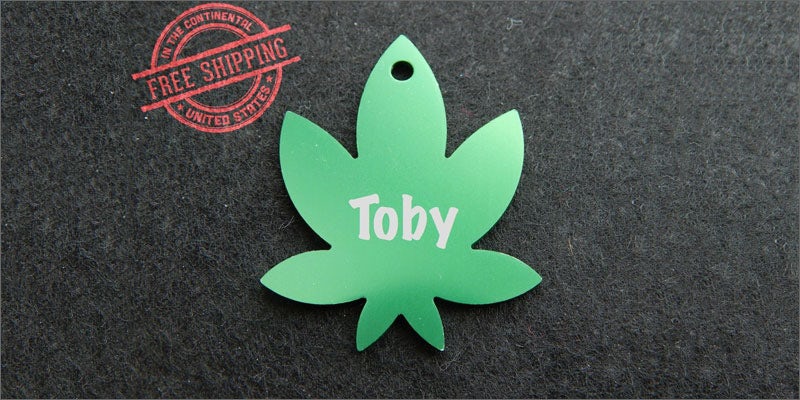 5 cannabis products for pets tag 11 Cute & Crazy Cannabis Products For Your Pot Loving Pets