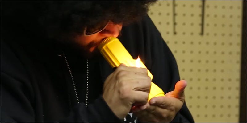 flashlight pipe/steamroller