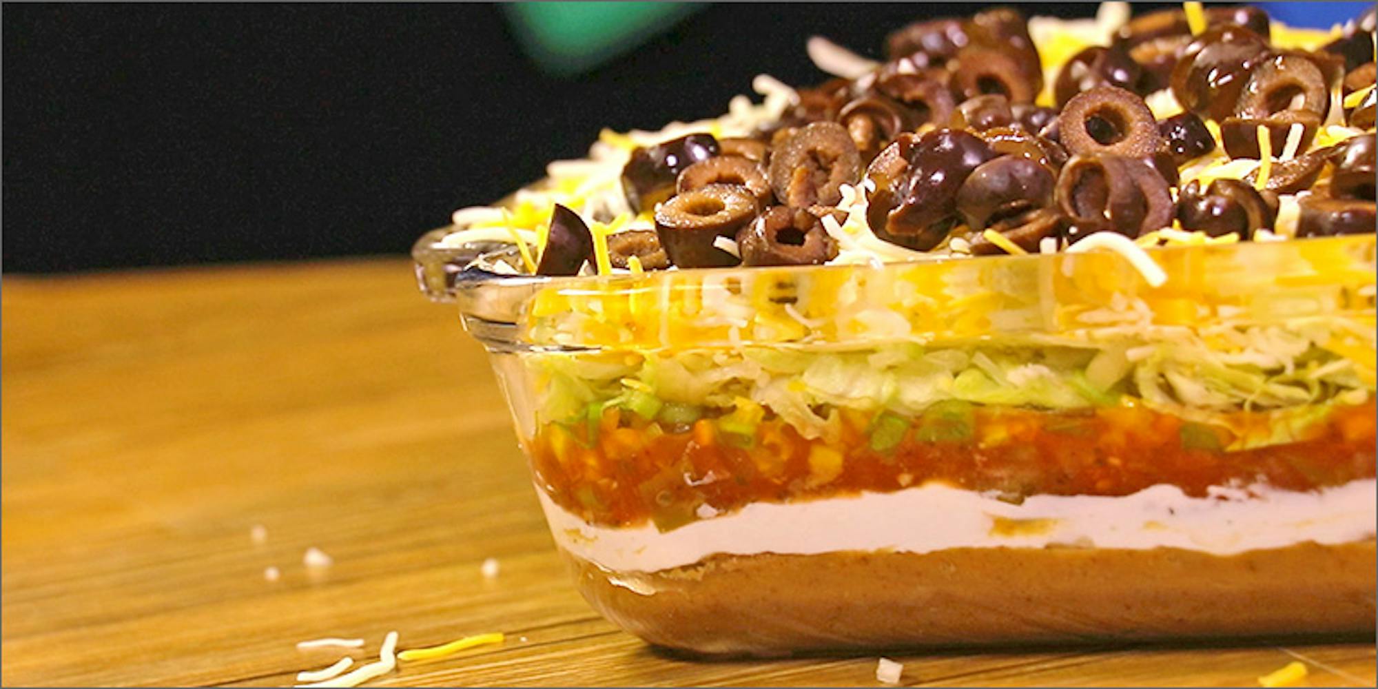 Seven Layer CannabisInfused Taco Dip Herb