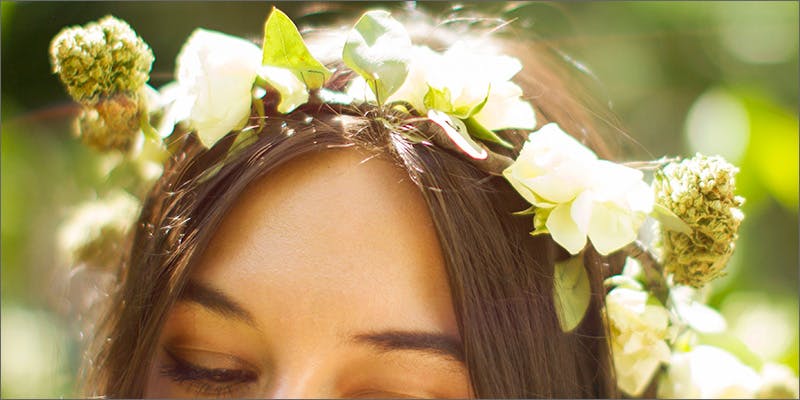 weed flower crowns
