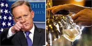 Sean Spicer’s Wife Has Huge Ties To Big Alcohol (Who Want To Kill Off Cannabis)