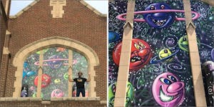 The Psychedelic Artist Behind The Trippy Murals At Denver’s Cannabis Church