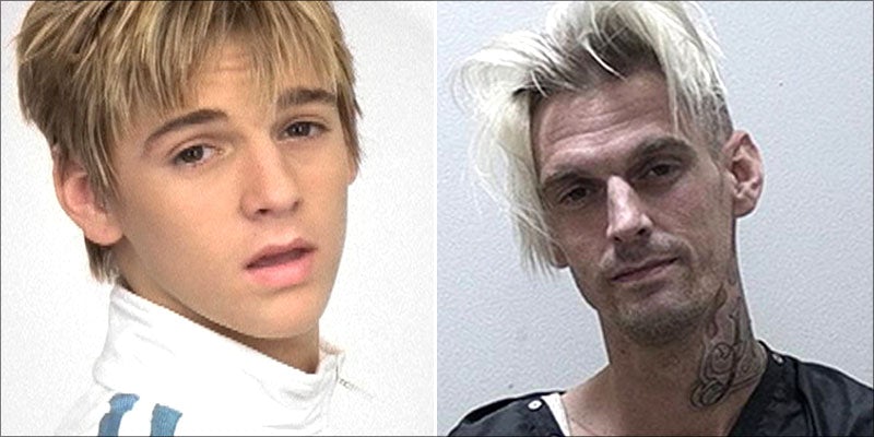 Singer Aaron Carter heronew Aaron Carter Blames Fame For Recent DUI And Drug Charges