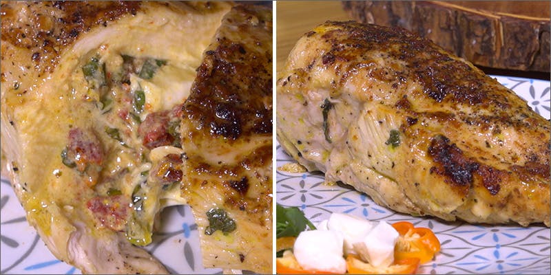 Medicated Herb Stuffed Chicken