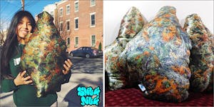 Snug Nug Pillows Let You Hug Your Favorite Weed Strain