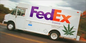 This Poor Guy Had Weed Delivered In A FedEx Truck During A Drug Bust