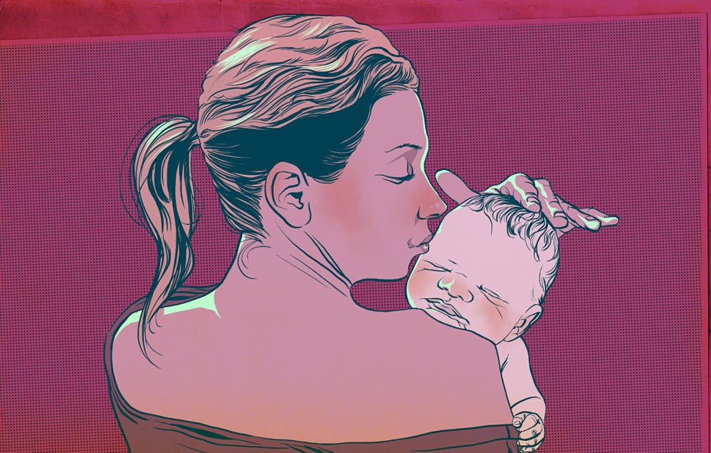 CBD Oil May Help Ease Postpartum Depression 2 of 2 New Mothers Are Using CBD Oil To Treat Postpartum Depression. Should They Be?