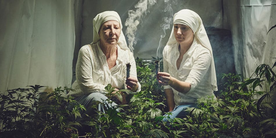 Small 1 of 17 The Mother Teresa of Marijuana: These Nuns Found God In Milky Bong Tokes (Photos)