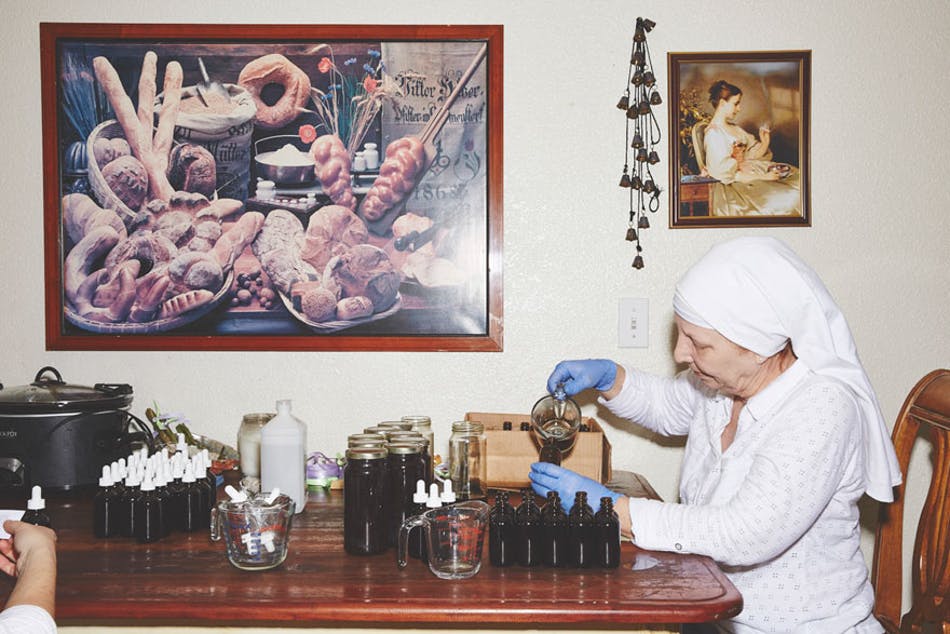 Small 14 of 17 The Mother Teresa of Marijuana: These Nuns Found God In Milky Bong Tokes (Photos)