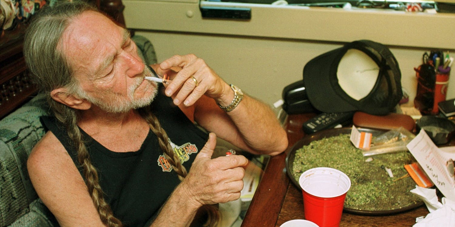 Willie Nelson At Home In Texas