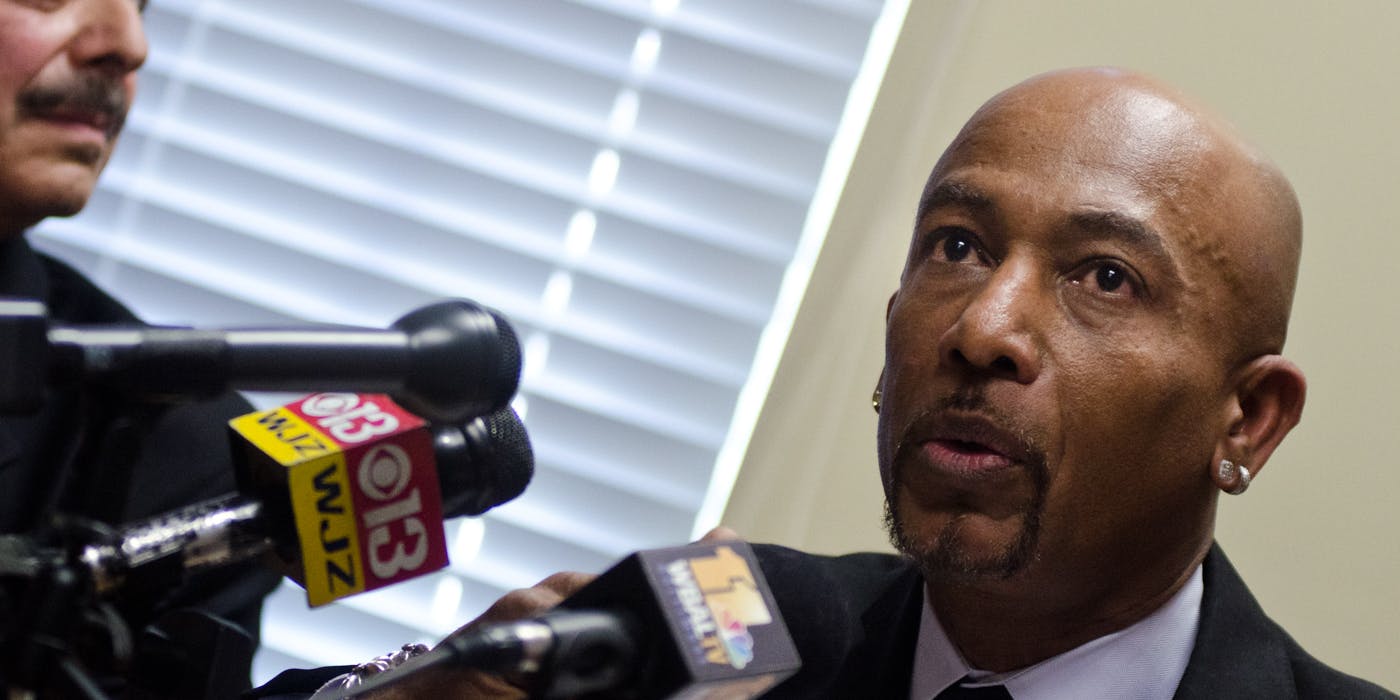 Montel Williams Speaks At a News Conference In Support Of Making Maryland The 16th State To Legalize Medical Marijuana