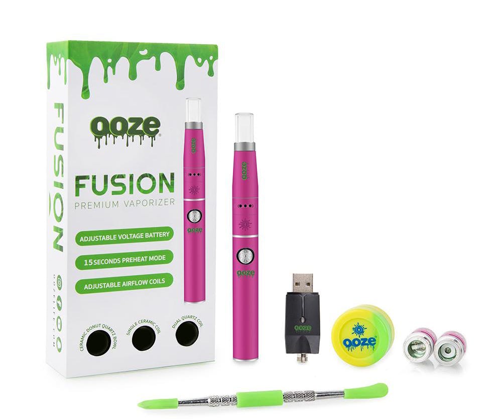 Fusion Vaporizer Pink Kit sm 2876x Ooze Vaporizer kits are the perfect stocking stuffers for stoners