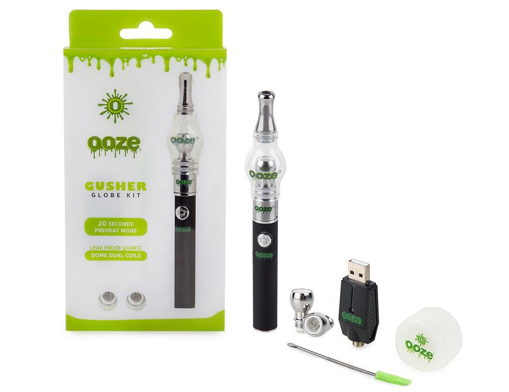 Gusher Globe Kit Package sm 1000x Ooze Vaporizer kits are the perfect stocking stuffers for stoners
