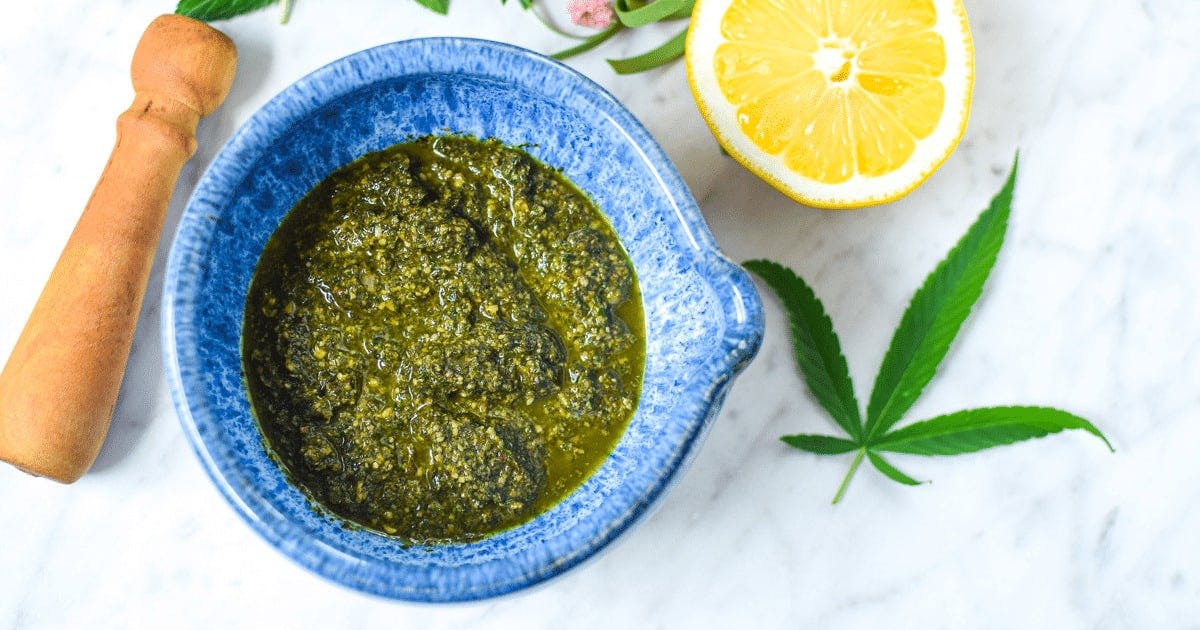 Cannabis Pesto 3 What Happens If You Eat Raw Weed