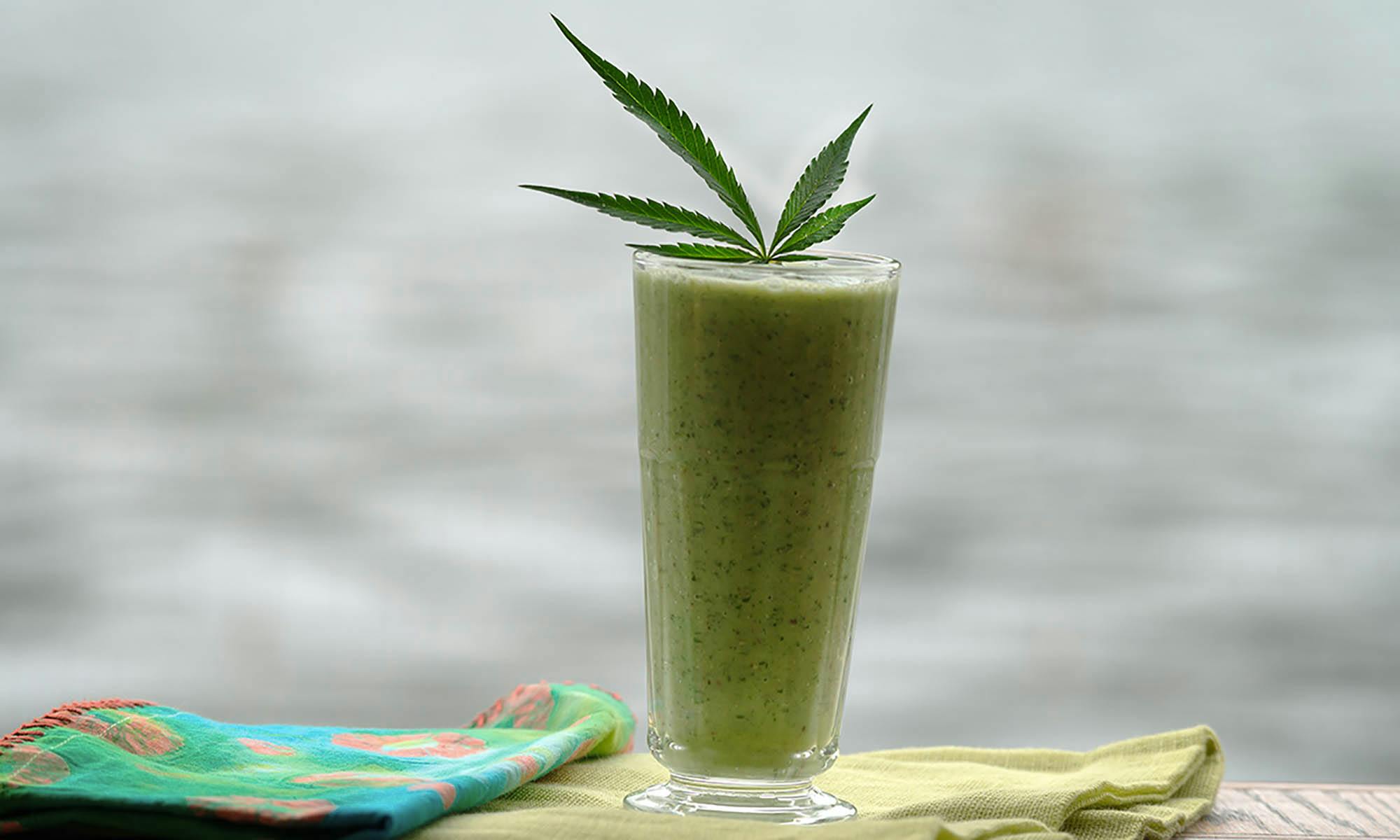 Cannabis Smoothies%402x What Happens If You Eat Raw Weed