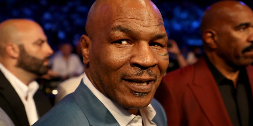 Mike Tyson admits he smoked weed before fighting Andrew Golota