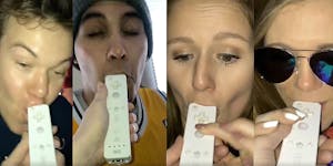 Woman convinces frat party her Wii controller is a vape pen