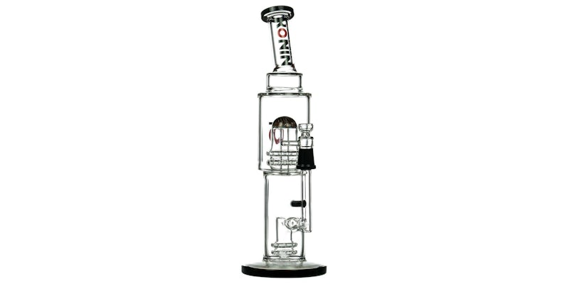 "Horokubiya" Wig Wag UFO to Double Disc Perc Bong