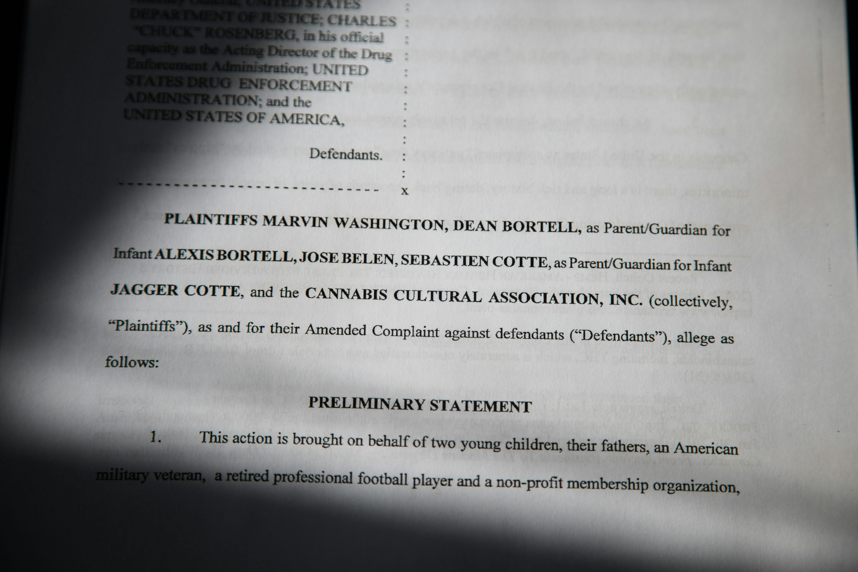 Leo Bridgewater sits in board room with the Cannabis Cultural Association as they talk about the upcoming lawsuit with Jeff Sessions 15 of 24 The Marvin Washington Story: The Great Marijuana Mutiny Of The NFL