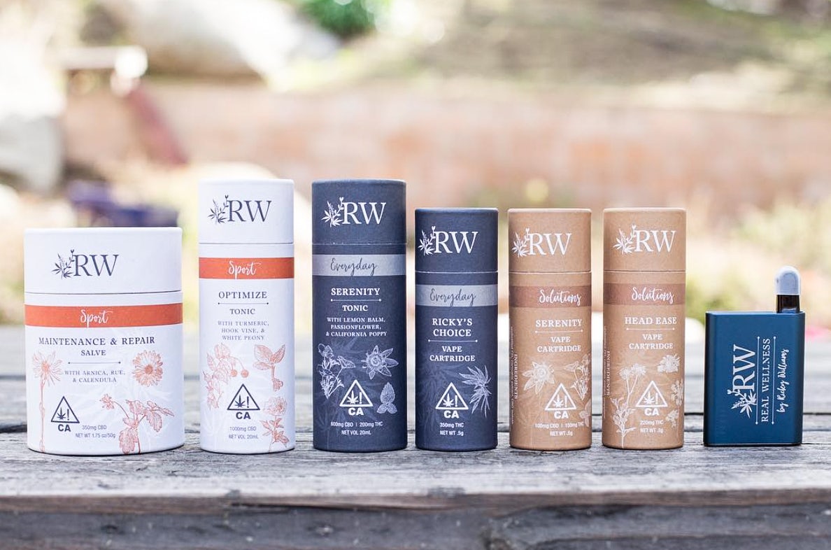 Screen Shot 2018 03 22 at 4.10.00 PM Former NFL player Ricky Williams launches a medical cannabis brand